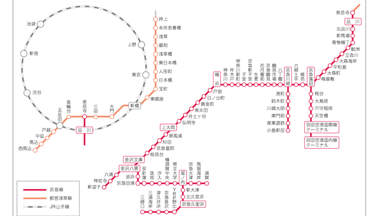 都営地下鉄マップ